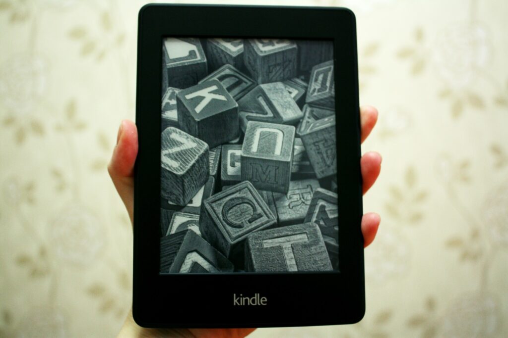 Kindle Paperwhiteの画面