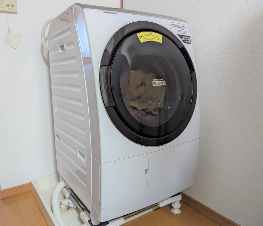 乾燥機能付ドラム式洗濯機